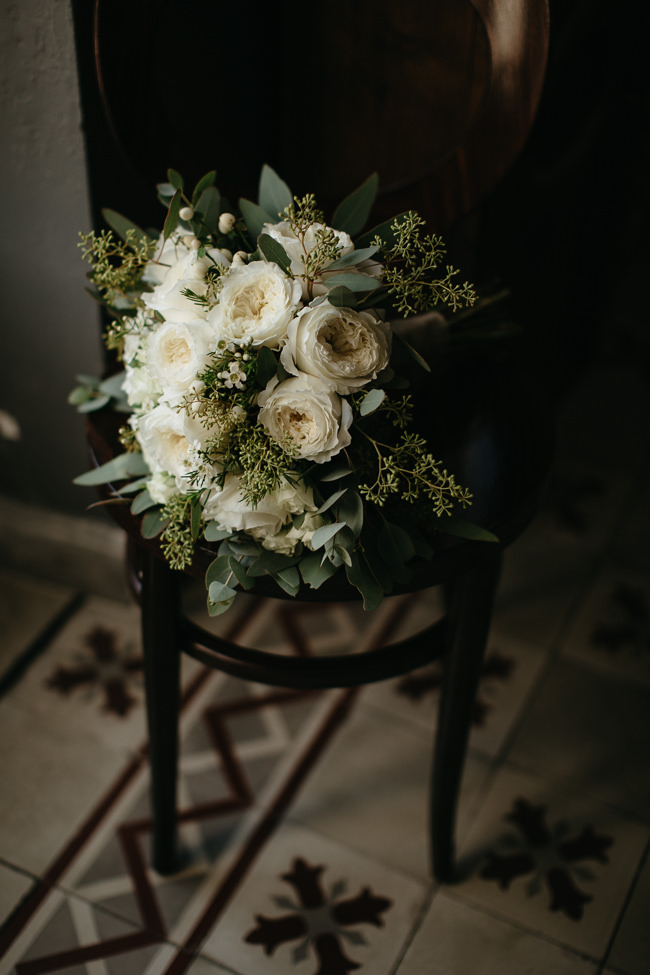 wedding bouquet in Provence