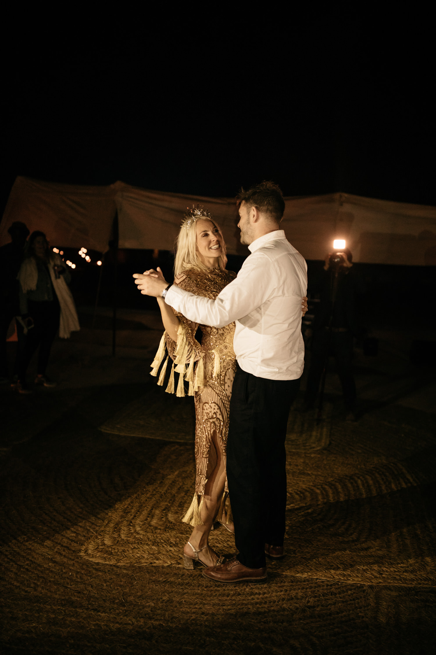 First dance during a wedding in Morocco