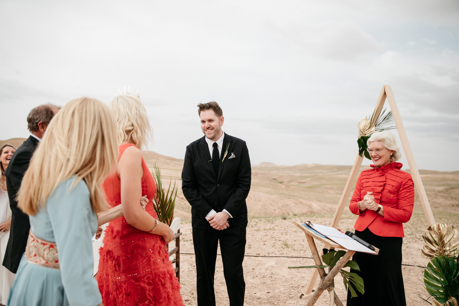 Wedding ceremony at Scartabeo Camp in Marrakesh