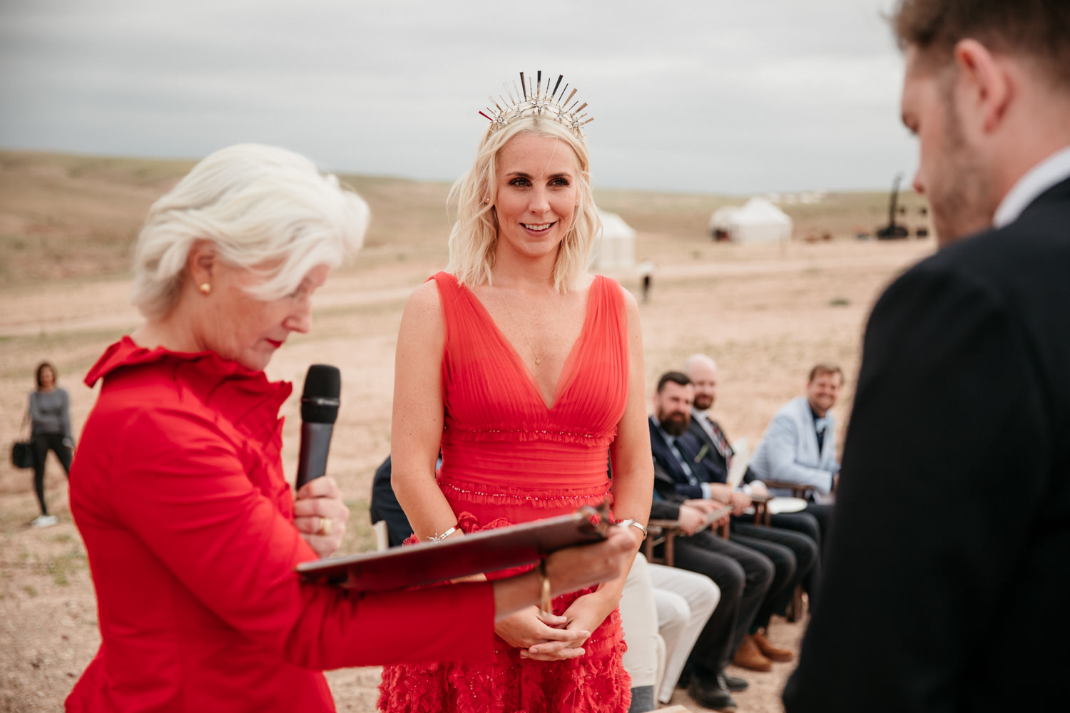 Wedding ceremony at Scartabeo Camp in Marrakesh