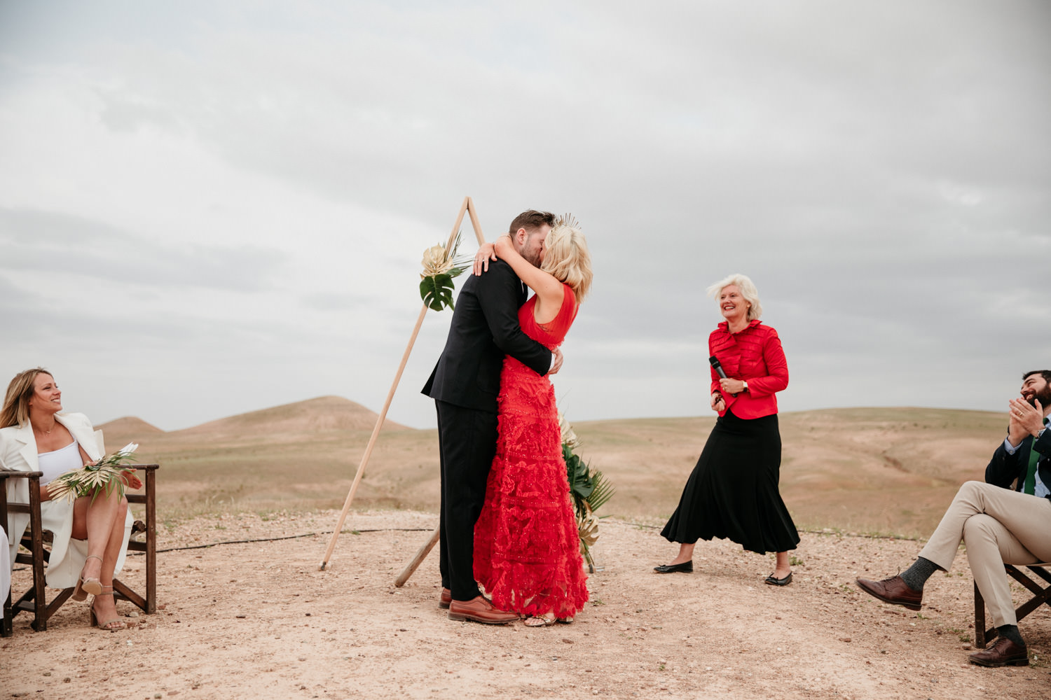 Wedding ceremony at Scartabeo Camp in Marrakesh