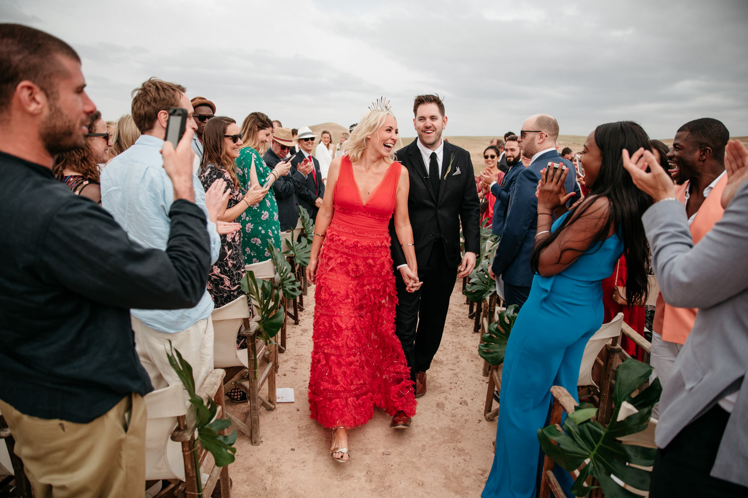 Wedding ceremony at Scartabeo Camp in Marrakesh