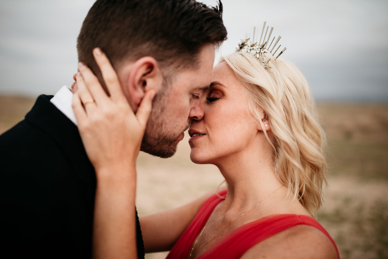 Couple getting married at Scarabeo Camp in Marrakesh