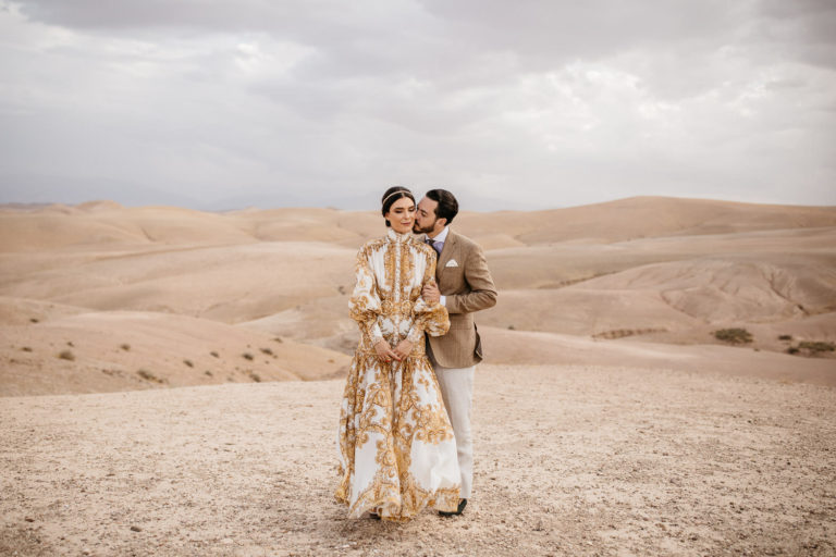 Wedding in the desert in Morocco near Marrakech