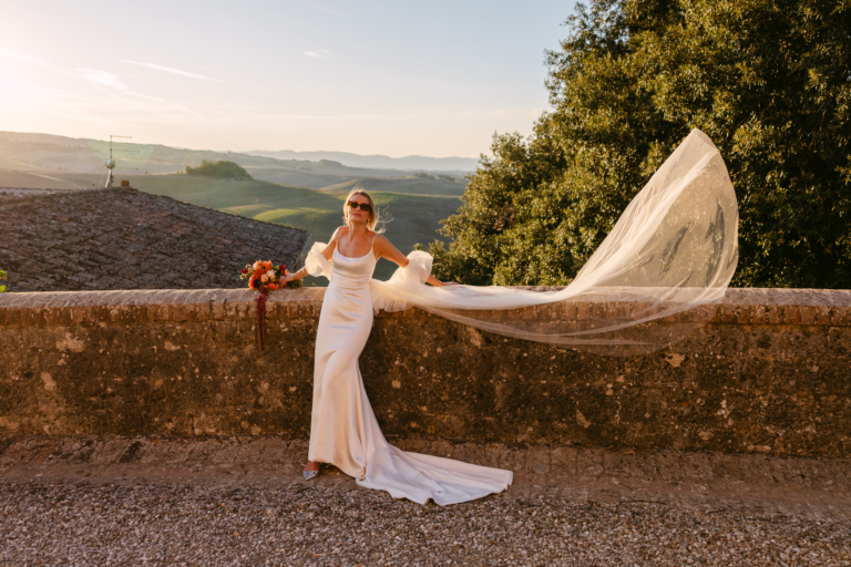 Rowena & Jack: A Tuscan Love Story at Villa di Radi