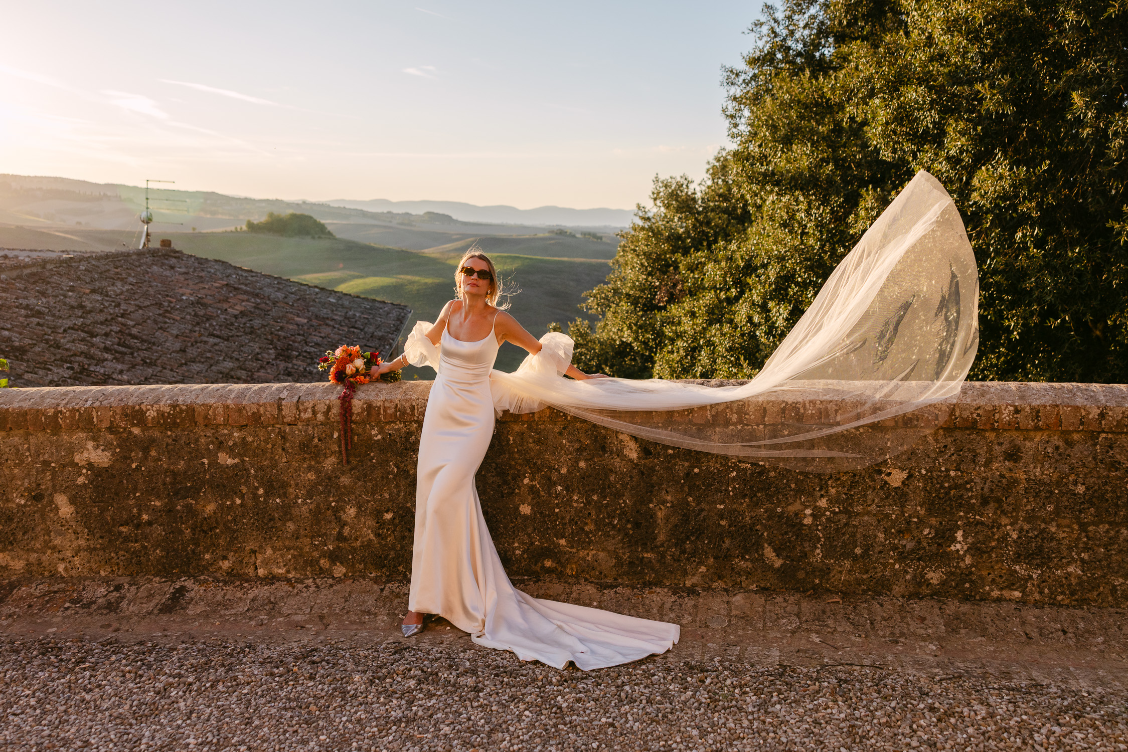 Unforgettable Wedding in Tuscany: Rowena & Jack’s Romantic Celebration at Villa e Fattoria di Radi near Siena