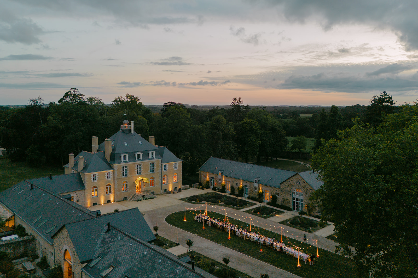 Summer Wedding at Le Mezo in Brittany